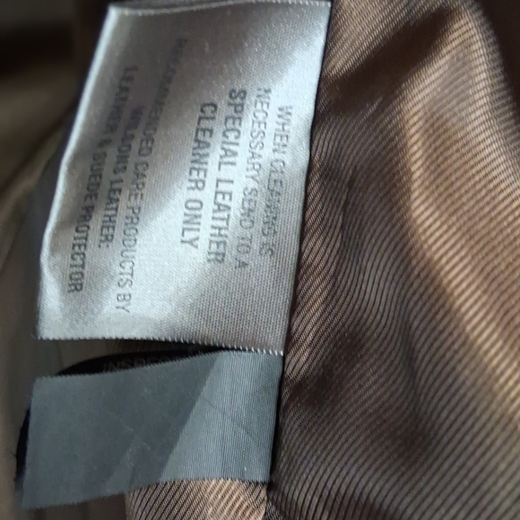 Wilsons Leather Men's Brown Jacket VINTAGE - Picture 15 of 15